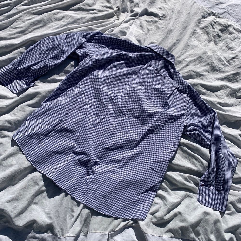 Tommy-hilfiger Men's Purple and Blue Shirt - Picture 7 of 8